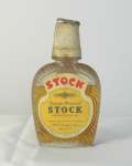 21 VECCHIA BOTTIGLIA LIQUORE DA COLLEZIONE STOCK BRANDY MEDICINAL PIATTA -  stock brandy medicinal piatta