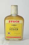 25 VECCHIA BOTTIGLIA LIQUORE DA COLLEZIONE STOCK BRANDY MEDICINAL PIATTA -  stock brandy medicinal piatta