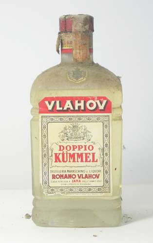 130_vecchia_bottiglia_liquore_da_collezione_romano_vlahov_doppio_kummel