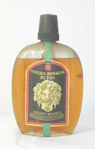 20_vecchia_bottiglia_liquore_da_collezione_buton_vecchia_romagna_brandy_riserva_piatta