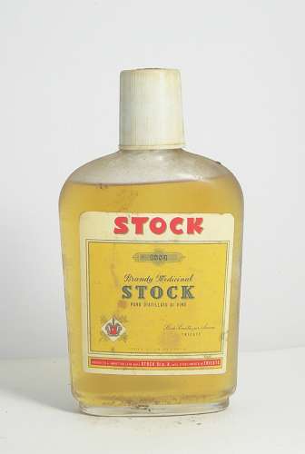 263_vecchia_bottiglia_liquore_da_collezione_stock_brandy_medicinal_tascabile