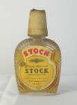 7 VECCHIA BOTTIGLIA LIQUORE DA COLLEZIONE STOCK BRANDY MEDICINAL PIATTA -  stock brandy medicinal piatta