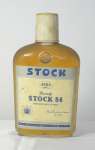 9 VECCHIA BOTTIGLIA LIQUORE DA COLLEZIONE STOCK 84 BRANDY TASCABILE -  stock 84 brandy tascabile